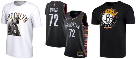 Jerseys icon represent brooklyn wearing the team's true colors with the nike icon jersey. Nike Biggie Brooklyn Nets Clothing | SneakerFits.com