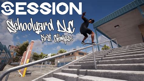 First Session Schoolyard Dlc Session Skate Sim Reaction Youtube