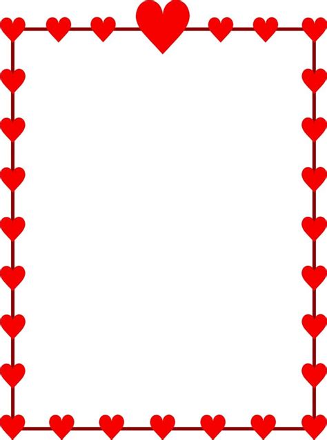 Valentines Day Clip Art Borders Grace Valentines Day Clipart