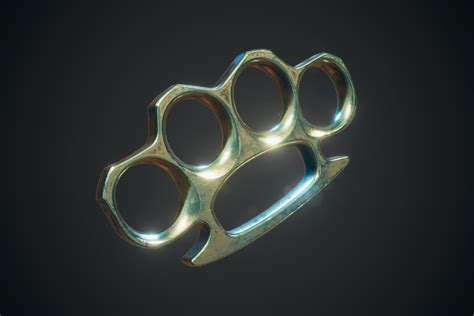 Brass Knuckle Pin Ubicaciondepersonascdmxgobmx