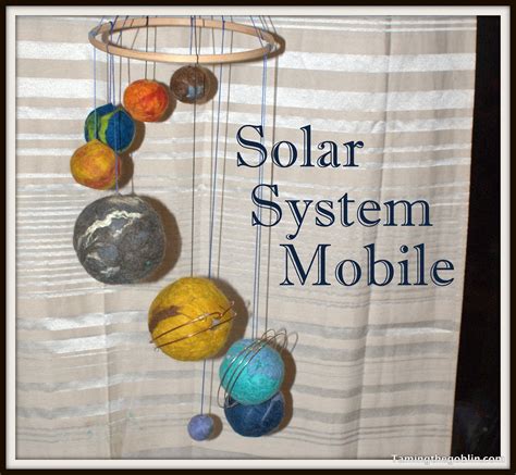 Along with 8 other planets! Taming the Goblin: Solar System Mobile
