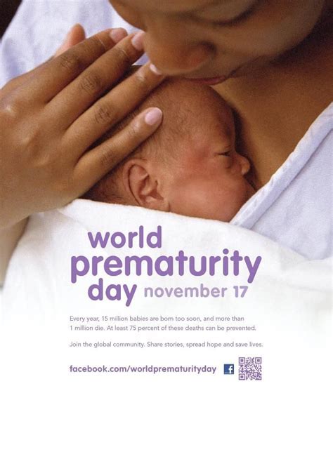 World Prematurity Day Prematurity Awareness Prematurity Awareness Month