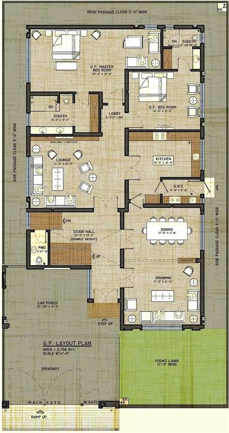 15 most 2000 sq ft house plans 1 floor 4 bedroom life more cuy