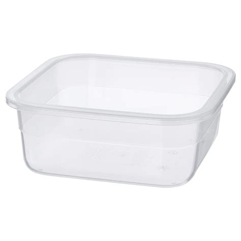 IKEA 365+ Recipiente, cuadrado, plástico, volumen: 750 ml - IKEA