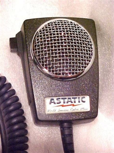 Astatic 302 D104m6b Amplified Ceramic Power Cb Microphone