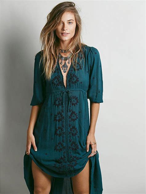 Every font is free to download! Robes élégantes: Robe longue hippie chic 2016