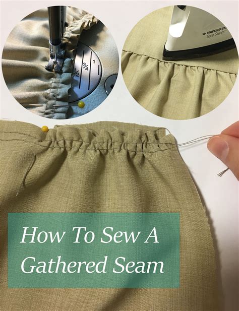 How To Gather Fabric And Make Ruffles Artofit