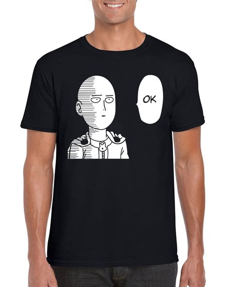 Ok One Punch Man Opm Soka Saitama Anime Inspired T Shirt S 2xl Funny