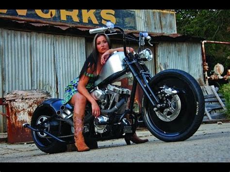 Title is preferred but not necessary. Old school custom Harley Davodson - YouTube