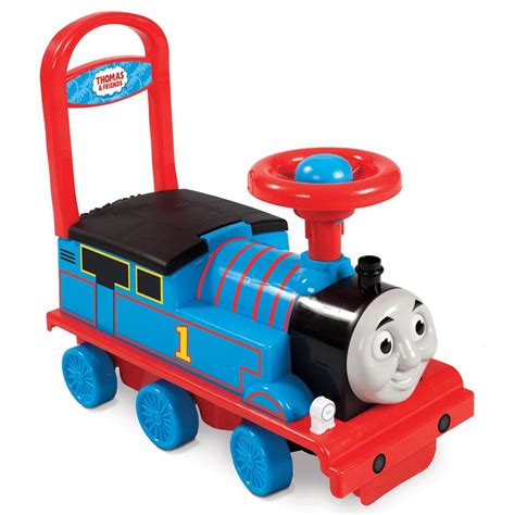 Thomas The Tank Engine Ride On And Walker Toy Train New Ebay
