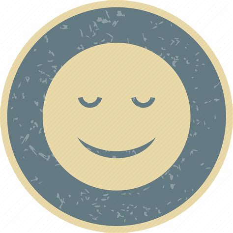 Calm Emoticon Smiley Icon Download On Iconfinder