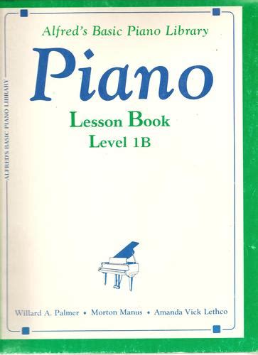 Alfreds Basic Piano Library Lesson Book Level 1b Willard Palmer
