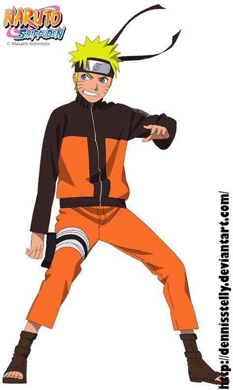 Naruto Uzumaki Lineart Colored By Dennisstelly On Deviantart