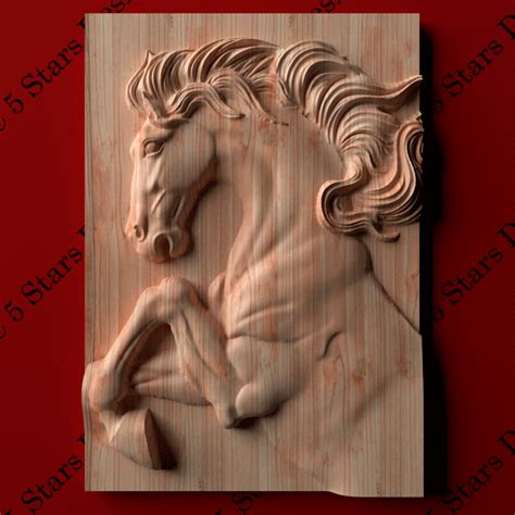Wood Carving Horse Picture Home Decor Wood Carving For Beginners