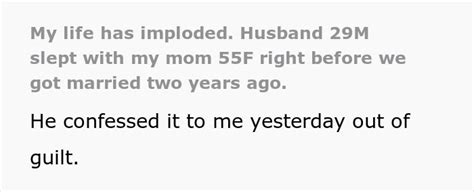 Mom Refuses To Admit She Slept With Daughters Husband Hours Before They Were To Be Married
