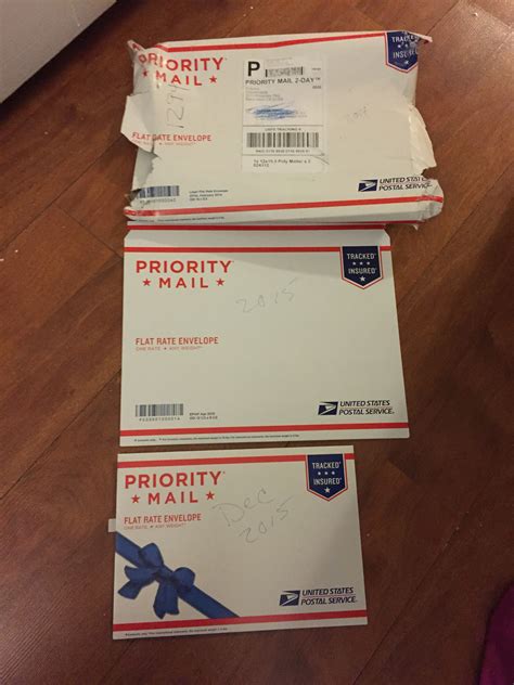 When sealing a flat rate envelope or box, the container flaps must be able to close within the normal folds. flat rate envelopes got smaller! Three sizes in 1 ...