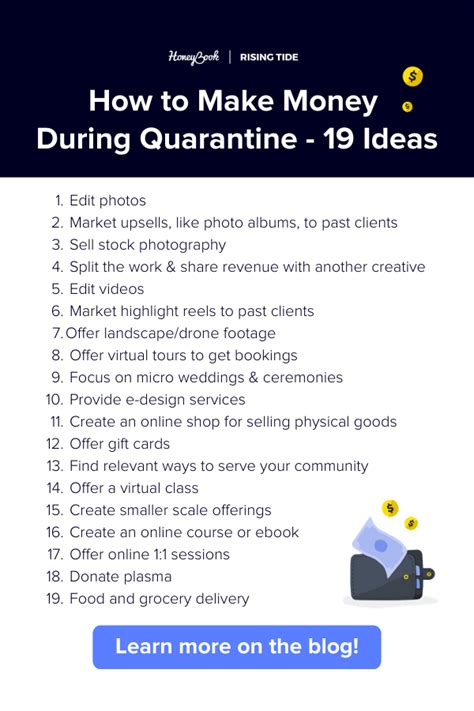 You can also see how to save money with the best auto insurance companies here. How to Make Money During Quarantine - 19 ideas for income ...