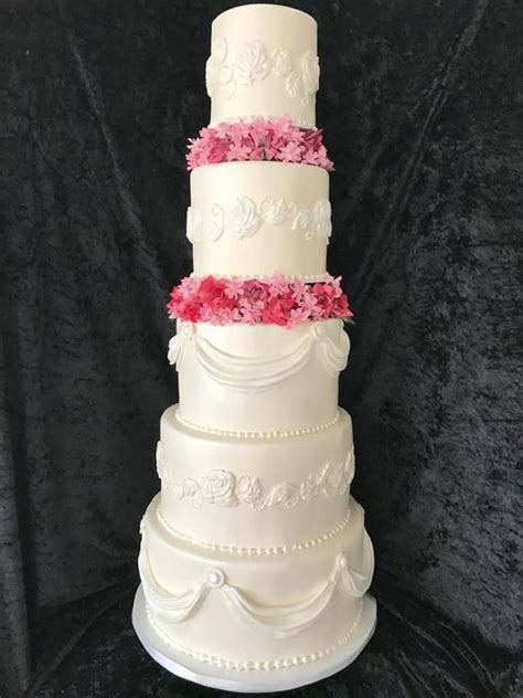 Five Tier Faux Wedding Cake Etsy Fake Wedding Cakes Wedding Cakes