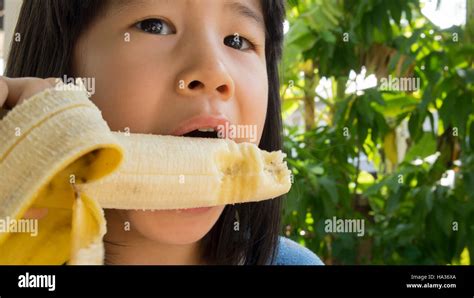 Angry Chick Eating Banana