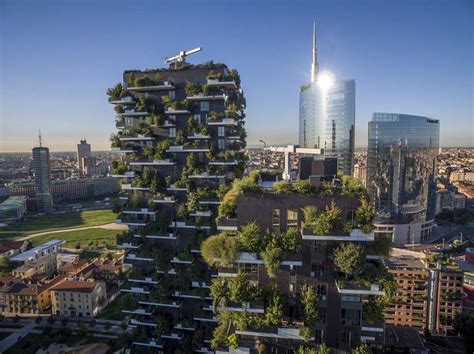 Vertical Forest Leśne Wieżowce W Mediolanie Elle Decoration