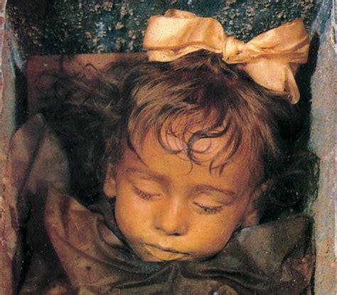 Mummified Remains Rosalia Lombardo Perished On December Her Perfectly Preserved Body