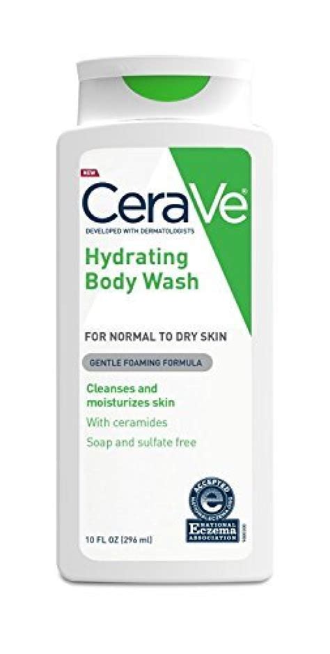 Cerave Body Wash For Dry Skin 10 Ounce Moisturizing Body Wash With