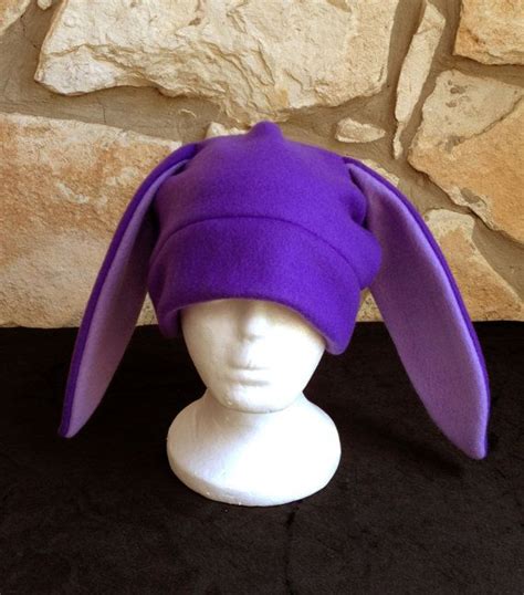 Fleece Bunny Rabbit Hat Ears Custom On Etsy 2000 All Sizes Any