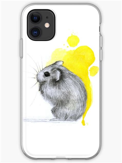 Hamster Watercolour Iphone Case And Cover By Nantia Redbubble
