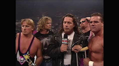 Bret Hart Issues Challenge To Shawn Michaels For Kotr Sunny Days Promo Wwf Youtube