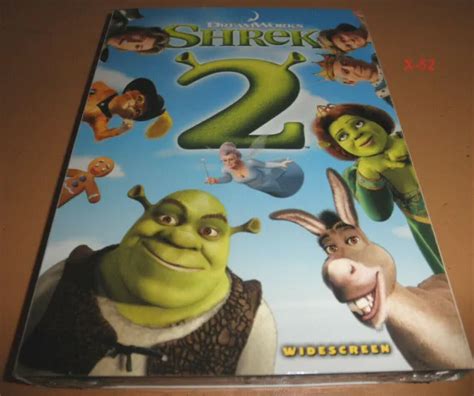 Shrek 2 Dvd Eddie Murphy Mike Myers Dreamworks Animated Movie Puss In