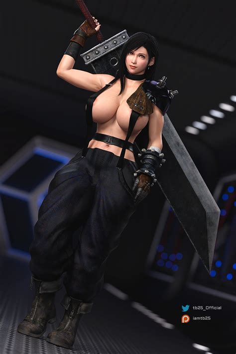 Rule 34 1girls 3d Big Breasts Big Sword Buster Sword Cloud Strife Cosplay Final Fantasy