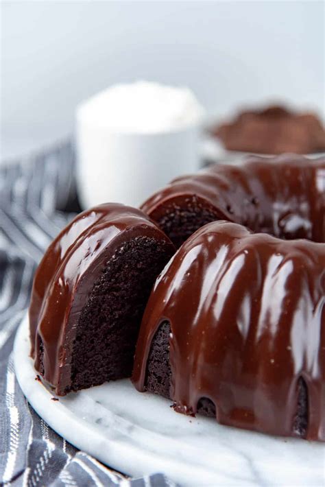 The Best Glazed Chocolate Bundt Cake Recipe The Flavor Bender