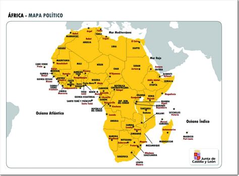 Mapa Interactivo De Africa Capitales Mapa