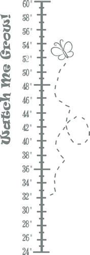 Printable Wall Height Chart In Inches Sketch Coloring Page
