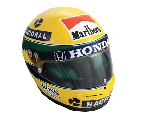 Ayrton Senna Accident Helmet