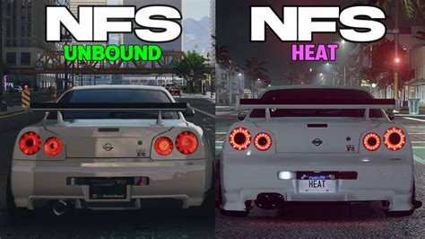 Need For Speed Unbound Vs Heat Graphic Comparison 2023 Update Youtube