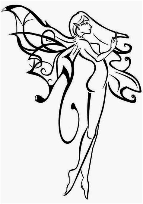 African moon and fairy tattoo design: Tattoos Book: +2510 FREE Printable Tattoo Stencils ...