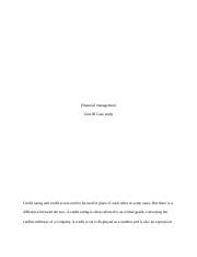 Unit III Case Study Docx Financial Management Unit III Case Study