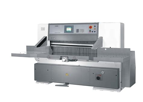 Get a free quote for paper cutting & perforating knives. China QZYK-C Hydraulic Computerized Paper Cutting Machine ...