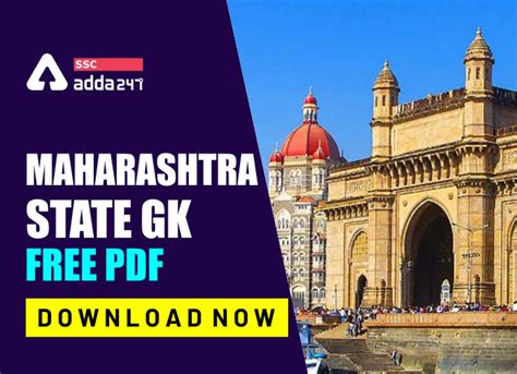 To educate and providing the guidelines. Maharashtra State GK Free PDF (Part 1)