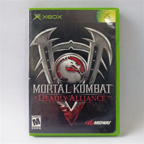 Mortal Kombat Deadly Alliance Xbox Video Game Ntsc Uc Lazada Ph