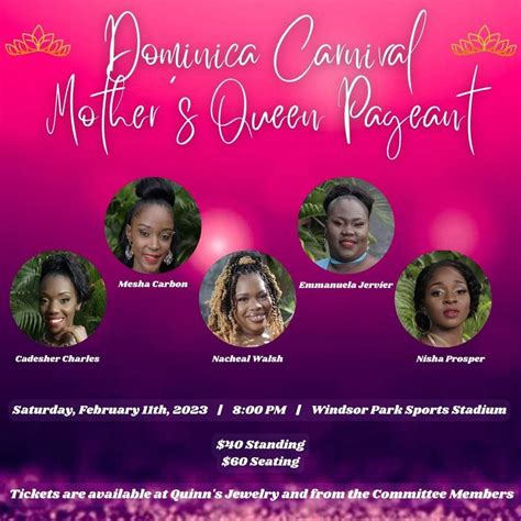 Dominica Mothers Queen Pageant 2023 Comeseetv Broadcast Network Can You See Me Now