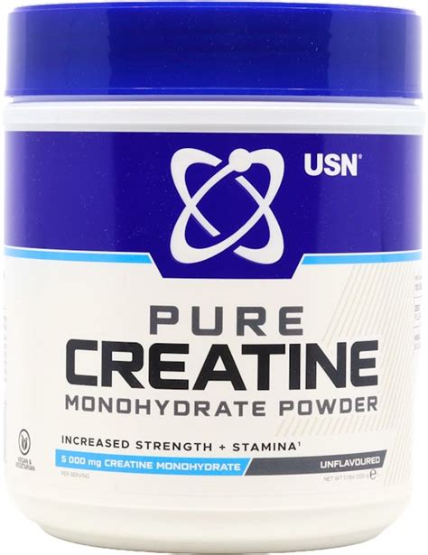 Usn Pure Creatine Monohydrate Powder 500g Medino