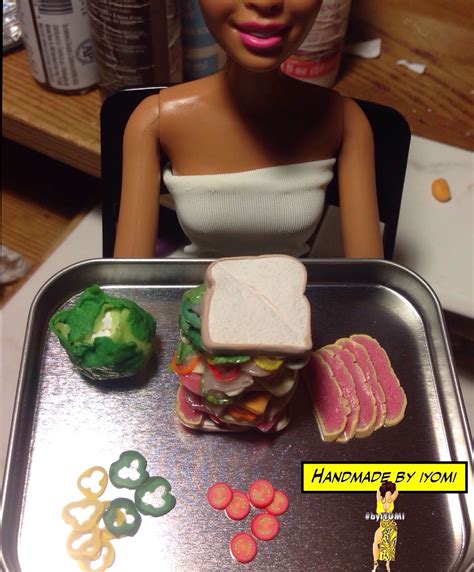 Pin By Tiffany Brown Gillison On Barbies Barbie Food Food Props