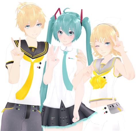 V4x Trio By Jjinomu On Deviantart Vocaloid Rolling Girl Anime