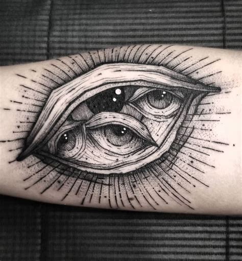Eye Tattoo Black And Grey Tataraos