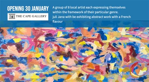 The Cape Gallery Exhibition Februarie 2022 Julijana