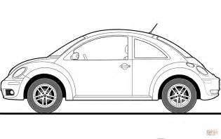 Vw Beetle Outline Neo Coloring