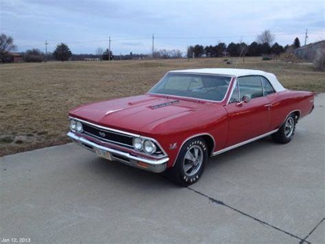 Find New 1966 Chevelle Ss Convertible L34 396 360hp Numbers Matching