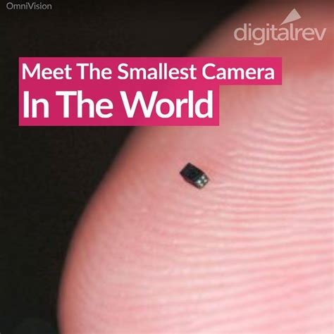 Meet The Smallest Camera In The World It Won The Guinness World